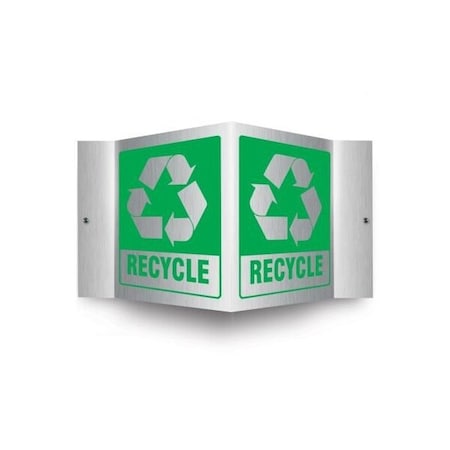 Accuform Aluminum, 6 in x 8.5 in, pre-drilled mounting holes PSM319